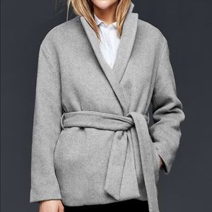 Wool Wrap Coat
