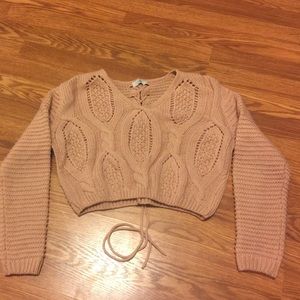 tobi cropped sweater