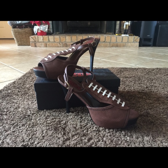 Football Pigskin Heels