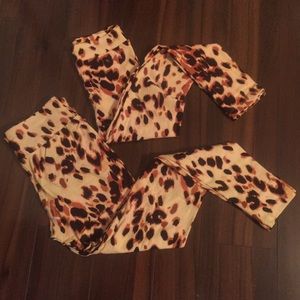 LuLaRoe Kids Size L/XL - Cheetah Print - NEW