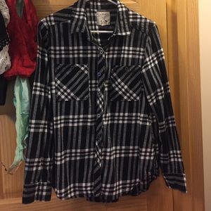 Black and White Flannel