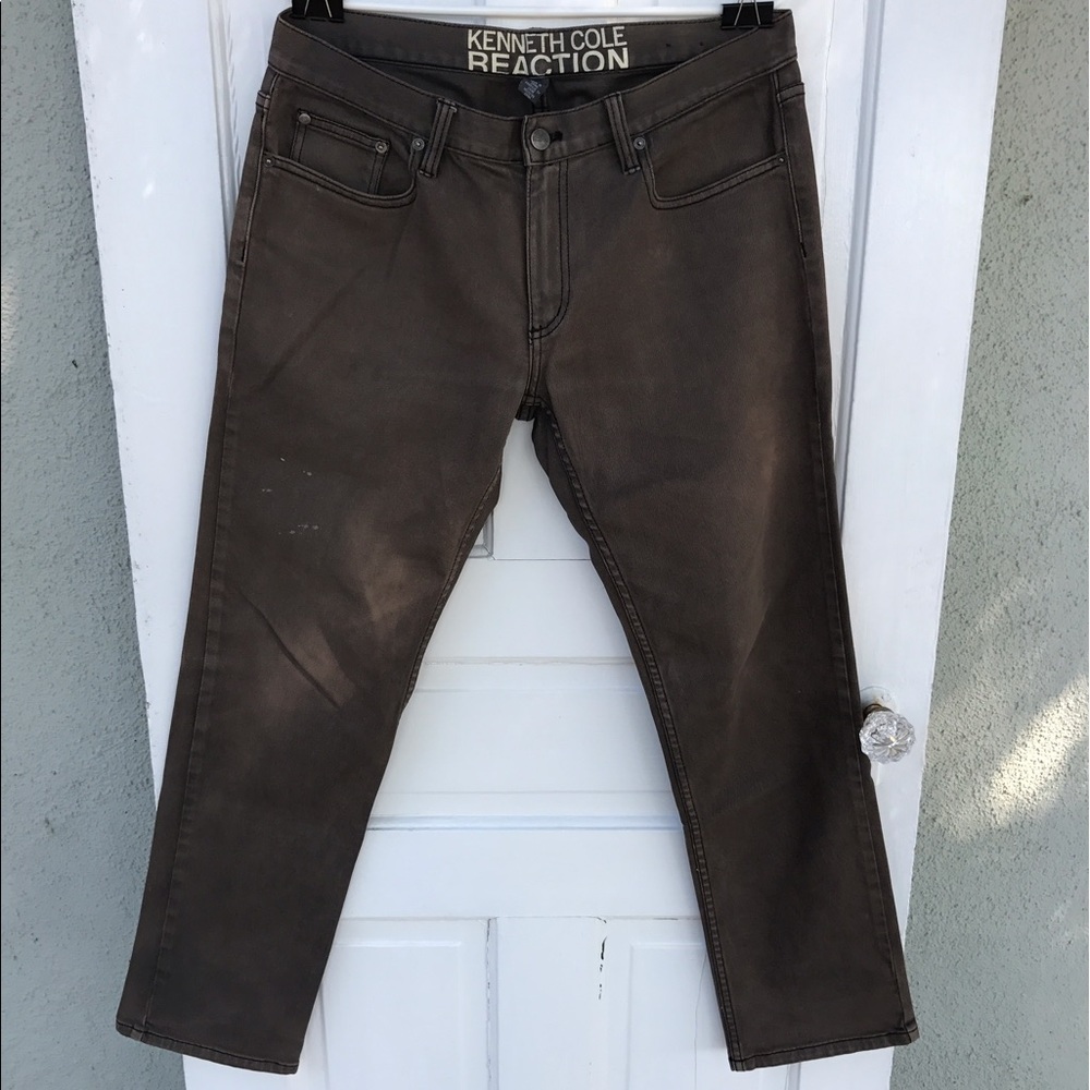 Kenneth Cole Reaction Brown Jeans
