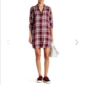 NWOT! BB Dakota niki plaid tunic/dress