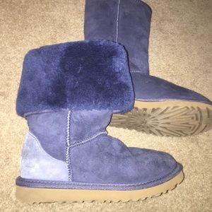 Women's 7 blue tall uggs