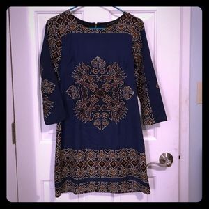 Colorful, boho shift dress from Akira