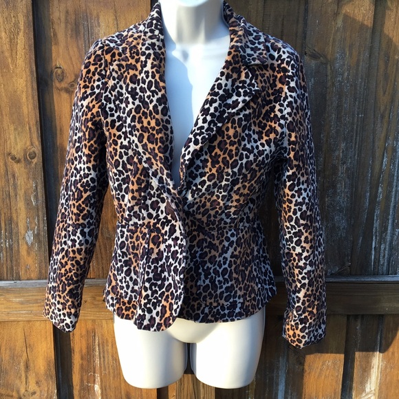 Vintage Leopard Jacket