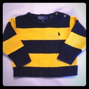 Ralph Lauren POLO Striped Sweater S/M