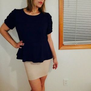 Peplum Top (Plus Size)