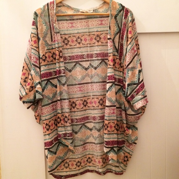 Oversized sheet knit cardigan