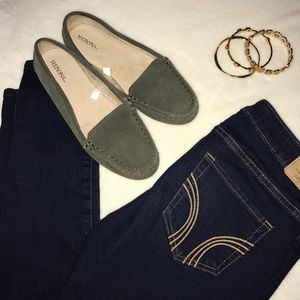 Merona Olive Green Flats