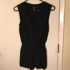 Forever 21 black romper