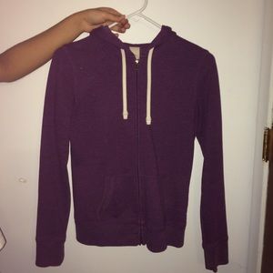 Purple hoodie