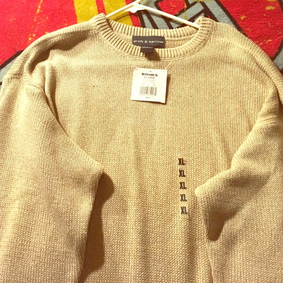 NEW MEN SWEATER XL