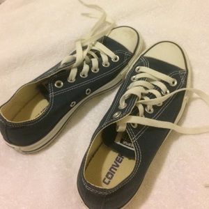Dark blue Converse Allstars