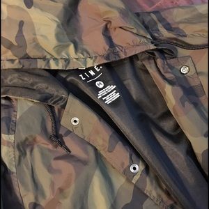 Army green (camo) zumiez windbreaker