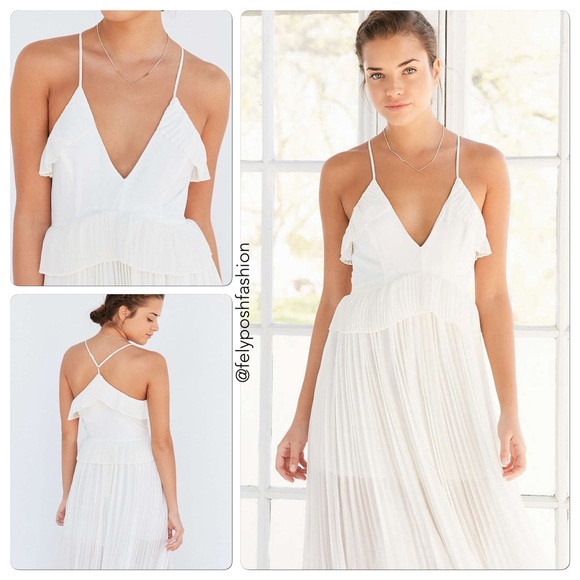 Urban Outfitters Keepsake Lovestruck Chiffon Dress