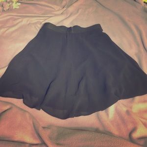 GAP BNWOT SZ 12 dark blue circle/a line skirt