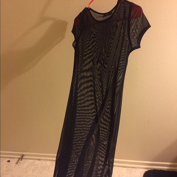 LF Millau sheer mesh maxi