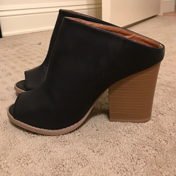 Black mules
