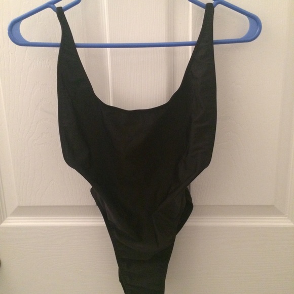 American Apparel Nylon Tricot High Cut One Piece S