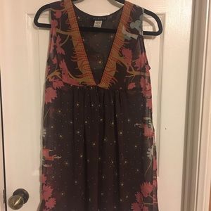 Unicorn print sleeveless tunic