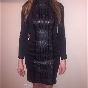 Black Tadashi Shoji Dress Size 0 but fits 2-4