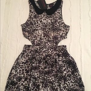 Leopard Print Romper