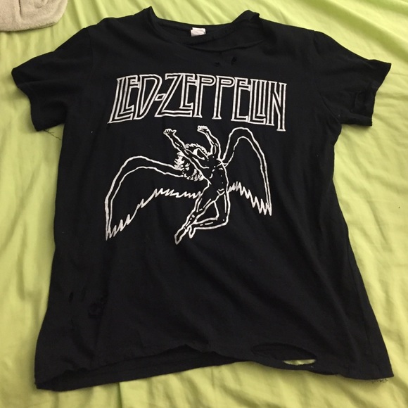 Distressed Led Zeppelin Tee