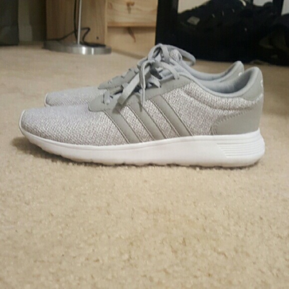Gray Adidas Sneakers w/ CLOUDFOAM soles