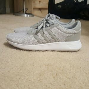 Gray Adidas Sneakers w/ CLOUDFOAM soles