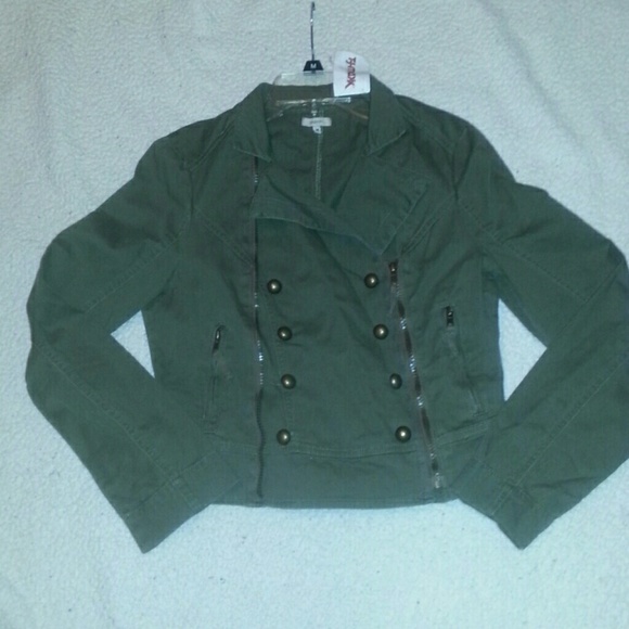 MILITARY SASHIMI BRAND DARK OLIVE JACKET MED