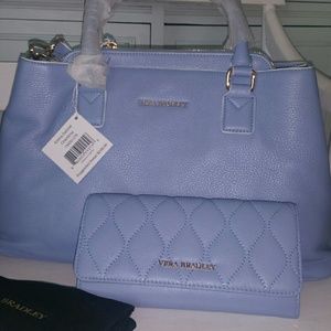 Vera Bradley RARELeather Emma purse ONLY-NO WALLET