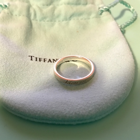 Tiffany & Co. "I Love You" Ring, 5.5