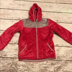 Hot Pink Hooded North Face