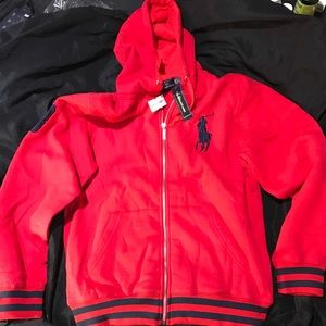 Polo hoodie