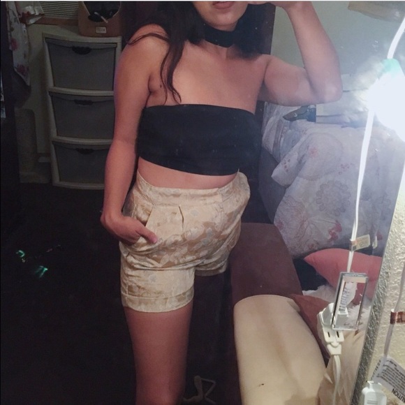 high waisted vintage shorts.