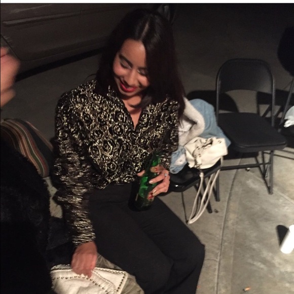 Sparkly Glittery Shimmery Vintage Blouse