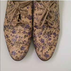 Floral Oxfords