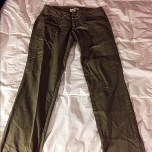 Jolt army green cargo pants