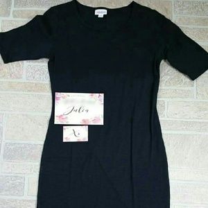 Lularoe Julia Solid Black XS