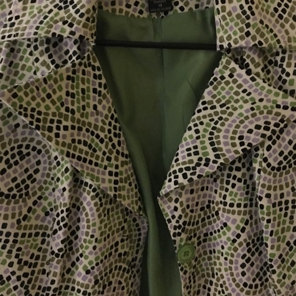 Multi Color Trench Coat