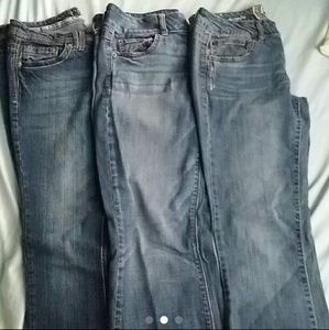 Bundle of jeans size 9/10