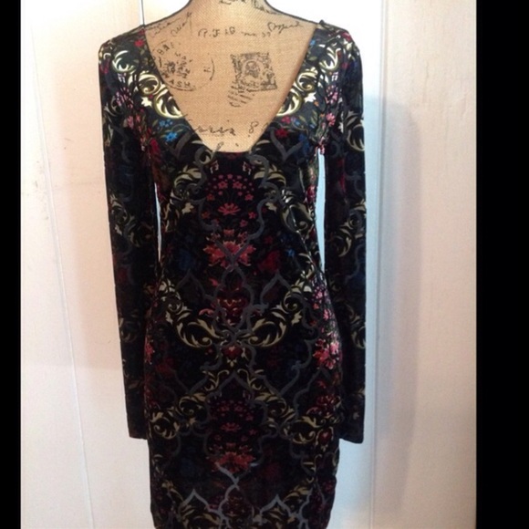 Free People mini dress/tunic - multi colored