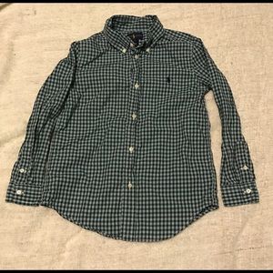 Boys Ralph Lauren button down shirt.