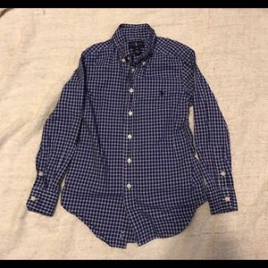 Ralph Lauren long sleeve button down shirt.