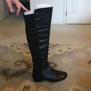 Vince Camuto Tall Black Riding Boots