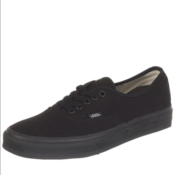 Vans Black on Black