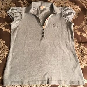 Burberry Britt Puff Sleeve Polo