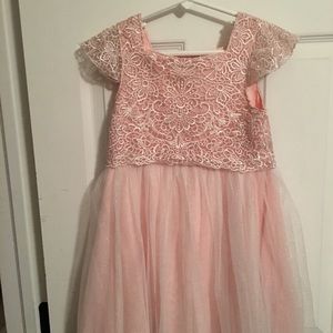 Girls Pink Dress Size 6/7