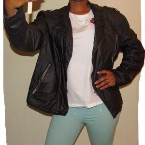 ASOS Men's Faux Leather Jacket